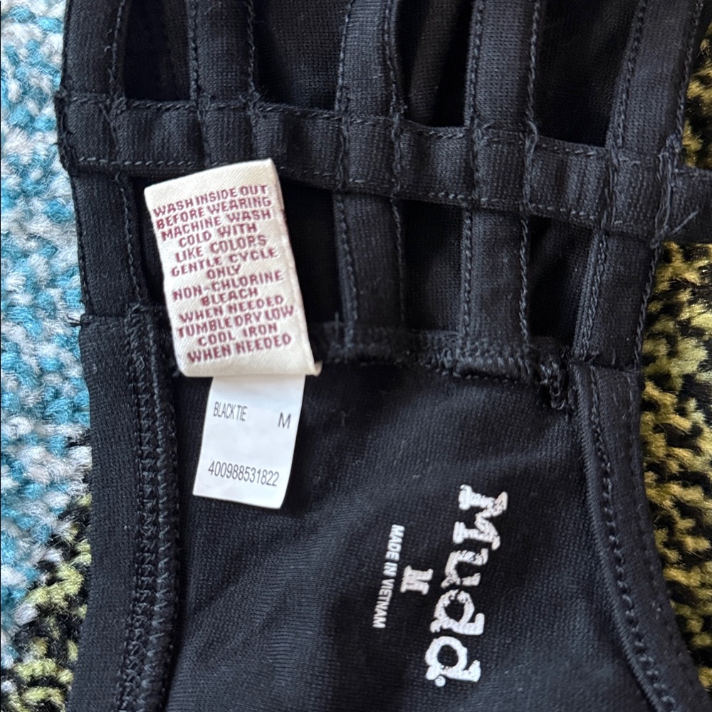 Mudd Black Strappy Tank - Picture 7 of 8